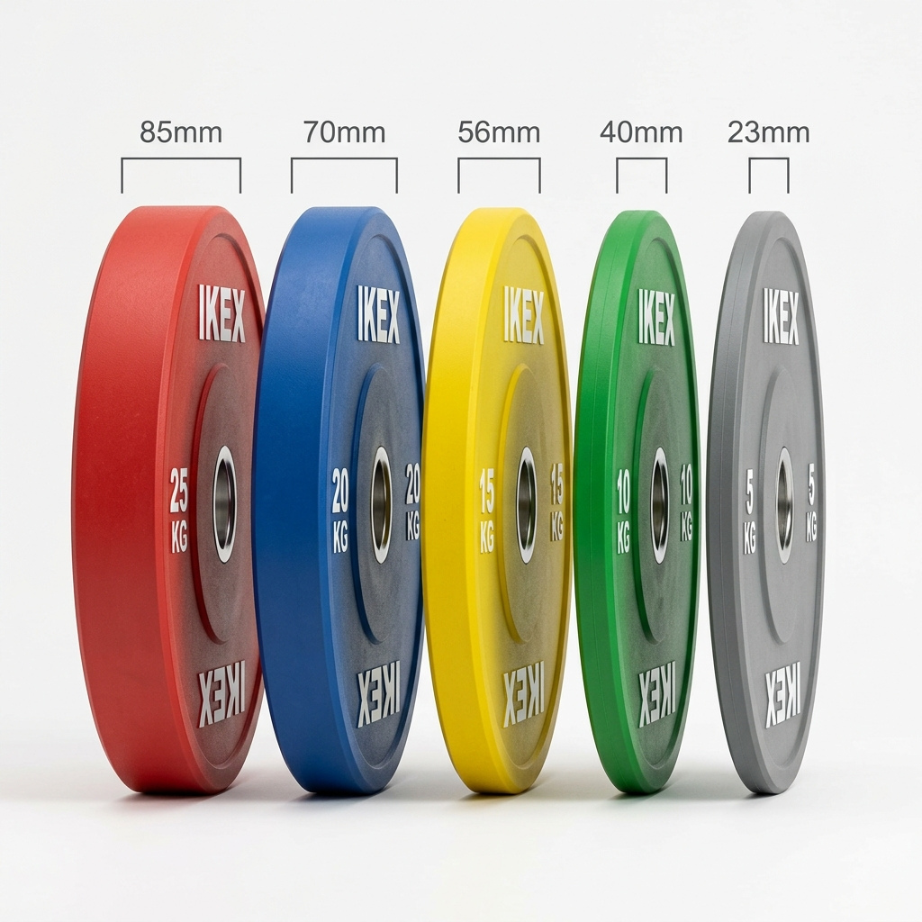 Comparativa Grosores Bumper Color IKEX